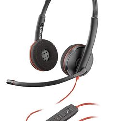 Plantronics Wired Dual Ear Headset
