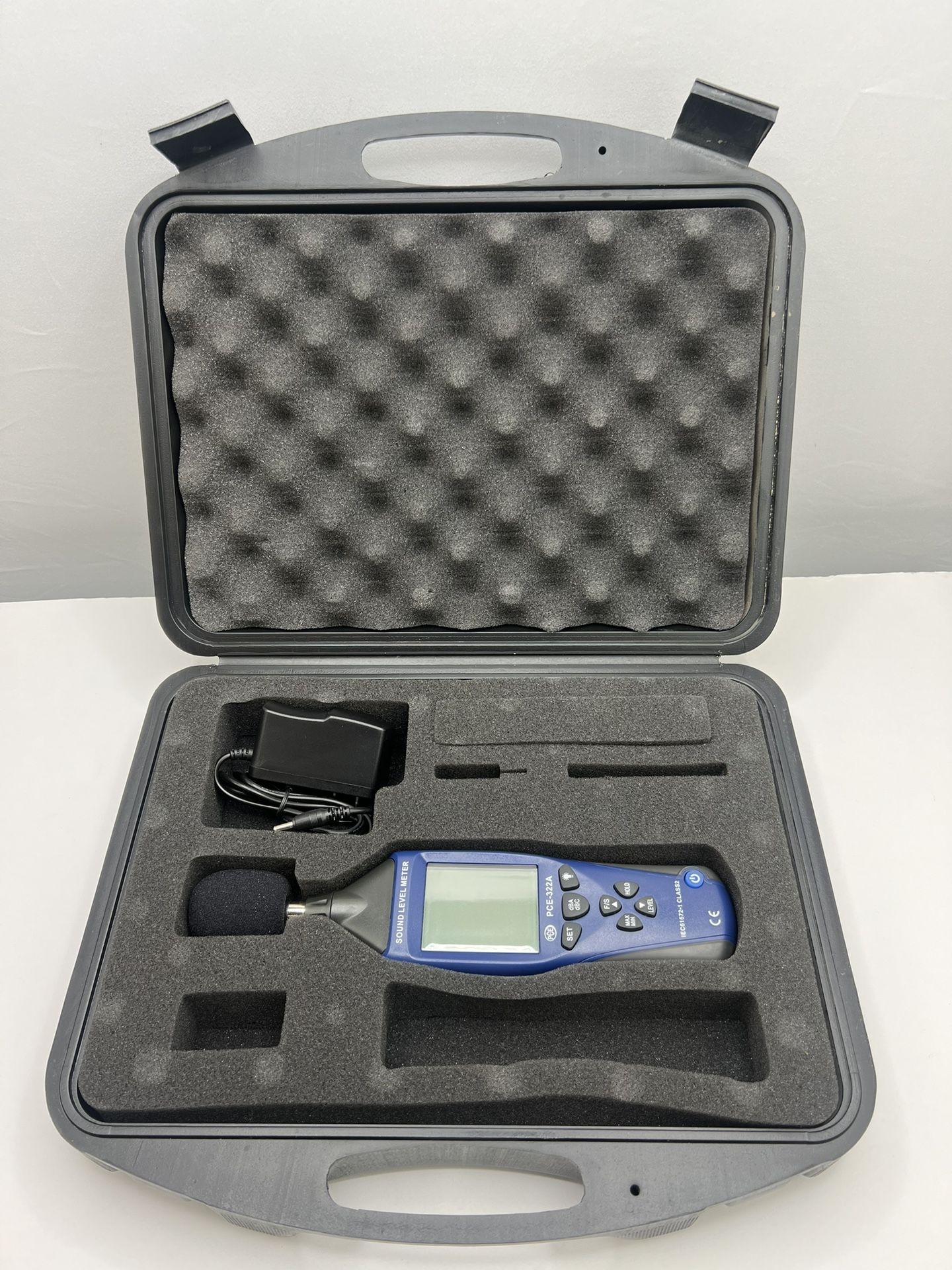 PCE Digital Sound Level Meter, PCE Industries PCE-322A IEC 61672-1 ...