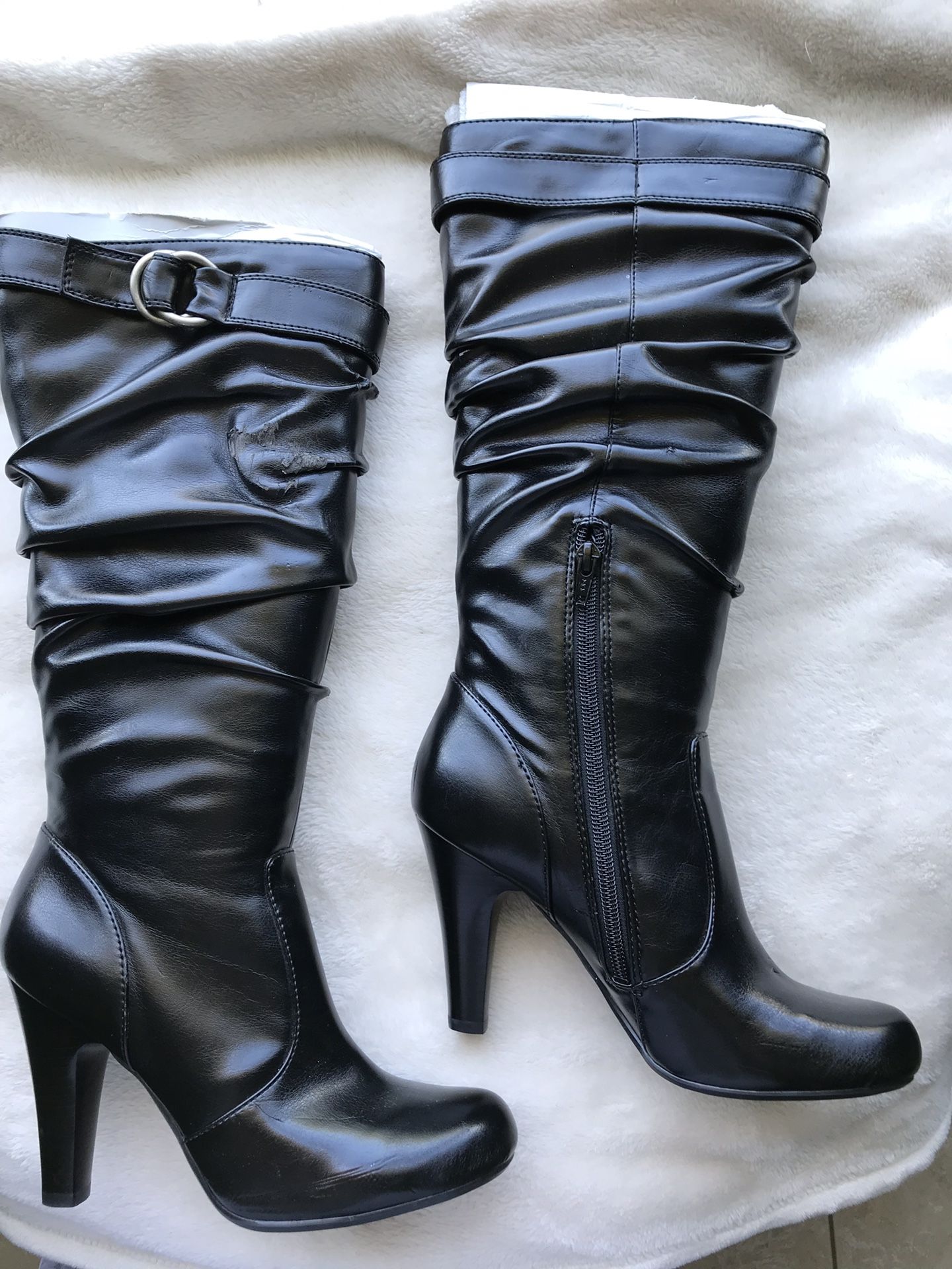 Black boots