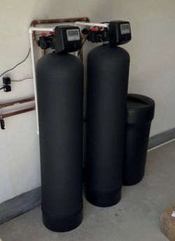 High Quality Dual Tank 10 Stage Salt Softener + Alkaline RO Package