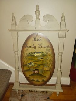 Gorgeous large wood wall decor