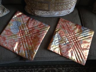 New pillow cases for couch