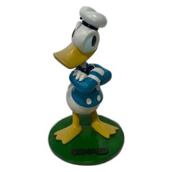 Donald Duck Resin Figurine – Classic Disney Collectible Statue with Base 