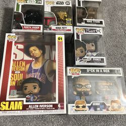 Variety Of Funko Pops
