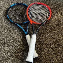 Head Radical MP & Babolat Pure Drive 