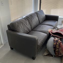Leather Couch 