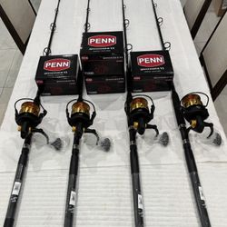 Penn Spinfisher 8500 on New Billfisher 7'0" 17-40lb Rods