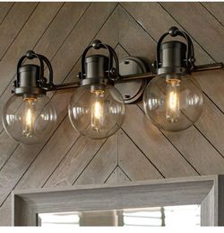 Allen + Roth Finley 3-Light Bathroom Vanity Light – New