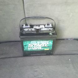 Marine Battery Used Once Half Price