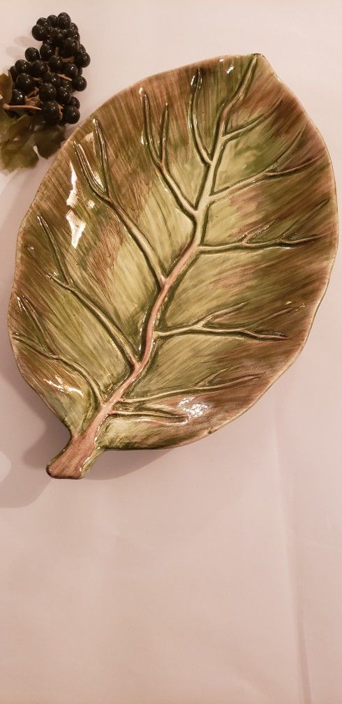 J. Willfred Vintage Glazed Platter