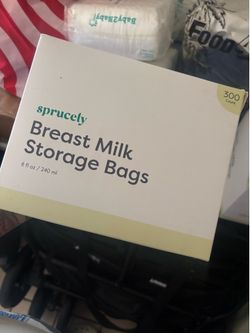 Breast milk bags