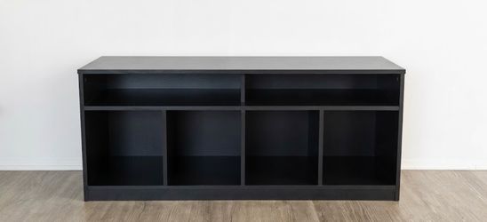Black console unit
