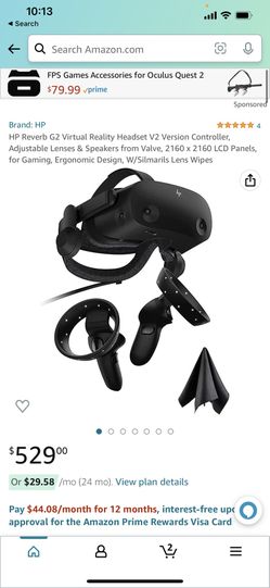 Hp Reverb G2  VR Like New