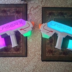 LASER X Revolution Two Player Long Range Laser Tag Gaming Blaster Toy Set
