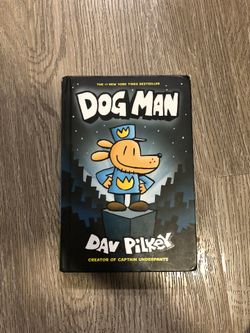 Dog man first book