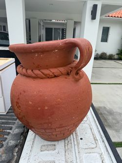 Large Terracotta Pitcher