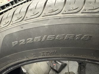 2 Used Nexen N Priz 225/55r18