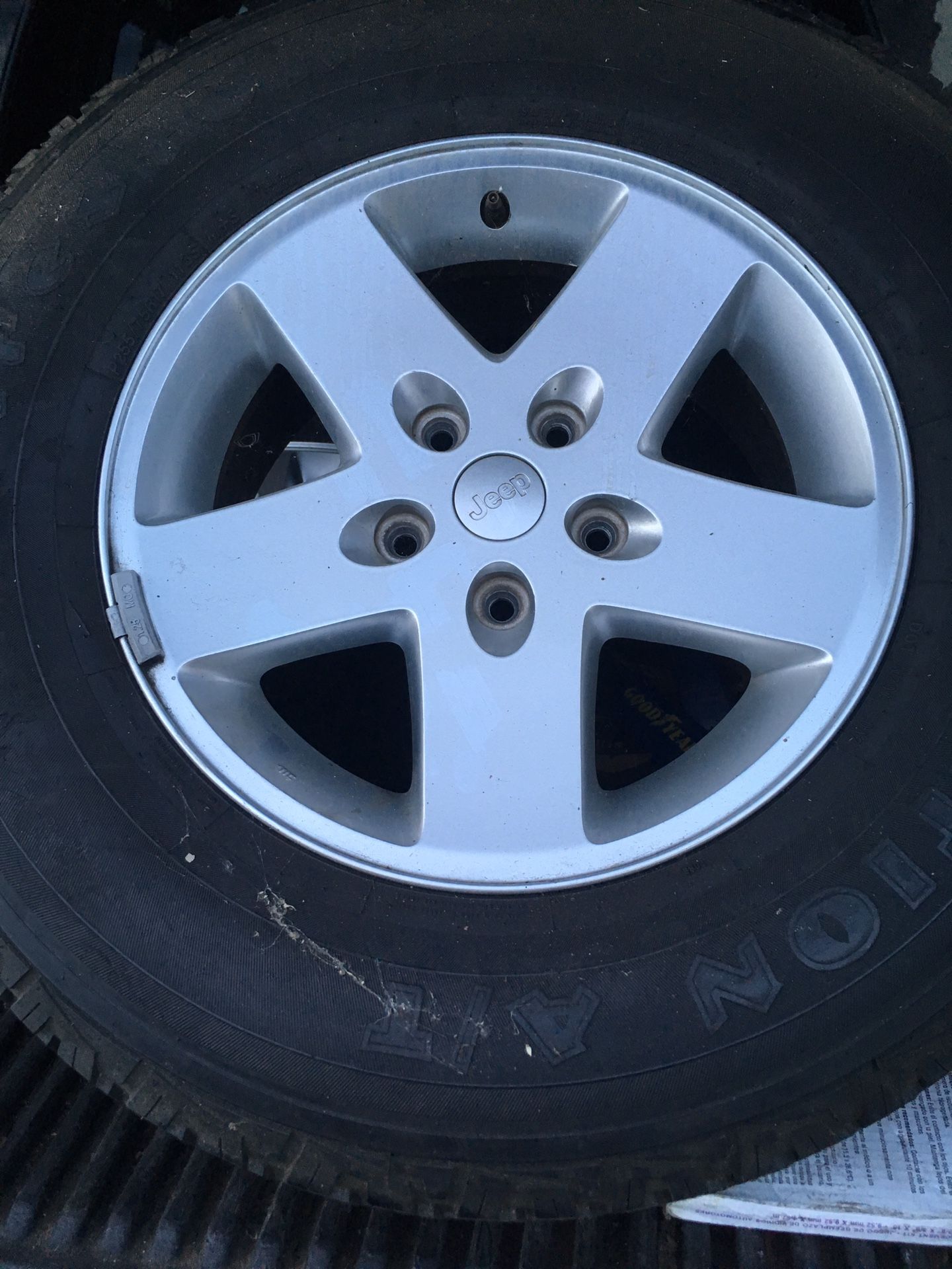 2016 jeep wrangler tires and rims