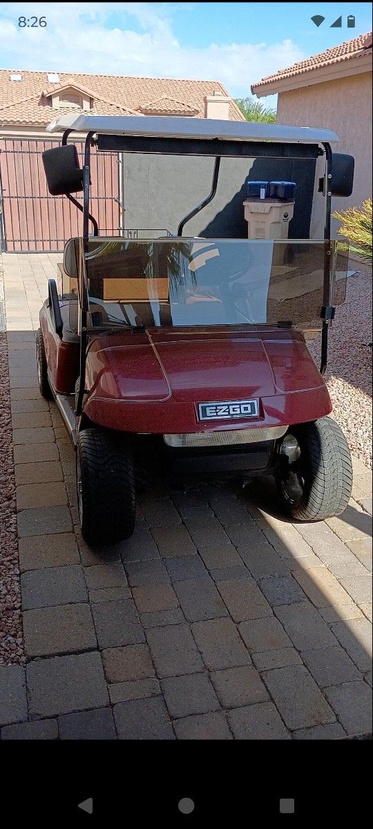 EZGO Lithium Battery Golf Cart