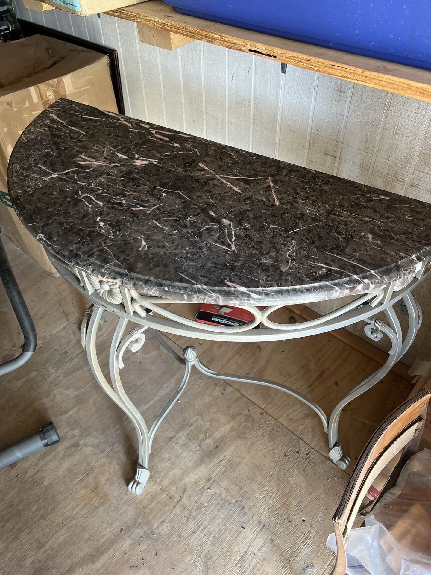 Half Round Wall Table