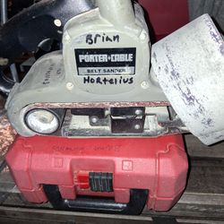 Porter Cable Belt Sander Model Number 352vs 3" By21"