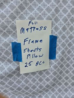 Free full size mattress