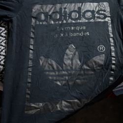 Adidas Black T Shirt 