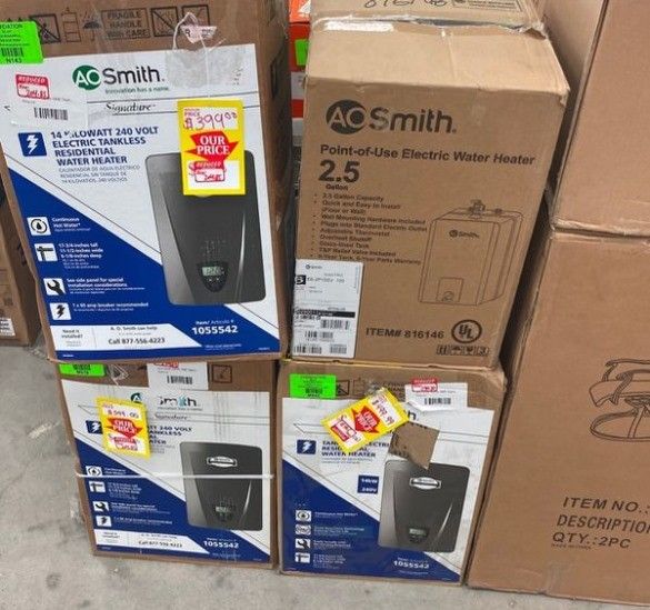 Ao Smith Tankless Water Heater   💦💦💦💦💦💦