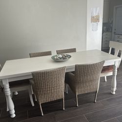 Pier One Dining Table and Chairs 