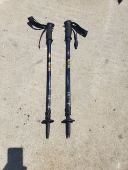 Hiking Walking Sticks  - both For $35