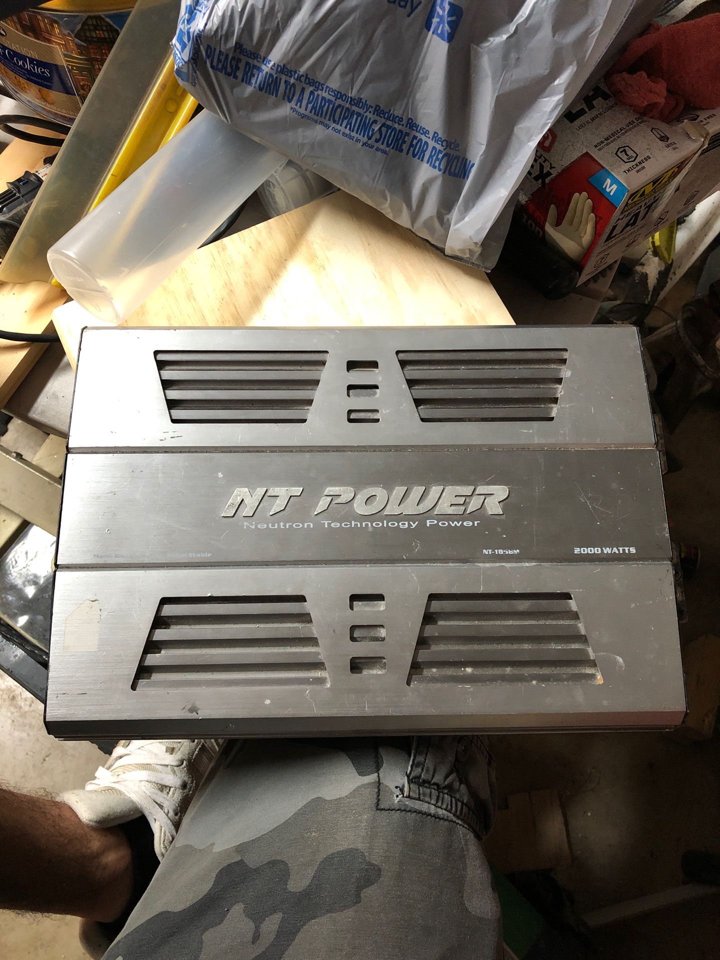 Amplifier NT Power 2000 watt amp (Neutron Technology Power)