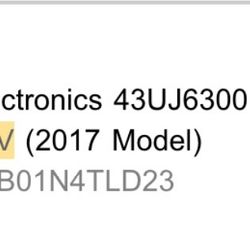 LG 43in TV Smart LED tv - needs replacement screen