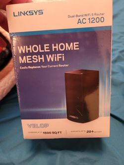 Linksys whole home mesh router