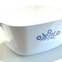 Corning Ware CORNFLOWER BLUE 1.75 Qt/L Casserole Dish P-1 3/4-B W/out Lid