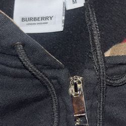 Burberry zipup (runs small)