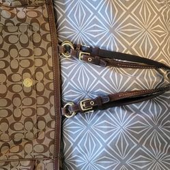 Authentic Coach Diaper Bag