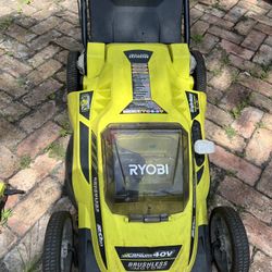 Ryobi 40V Brushless Cordless Lawn mower