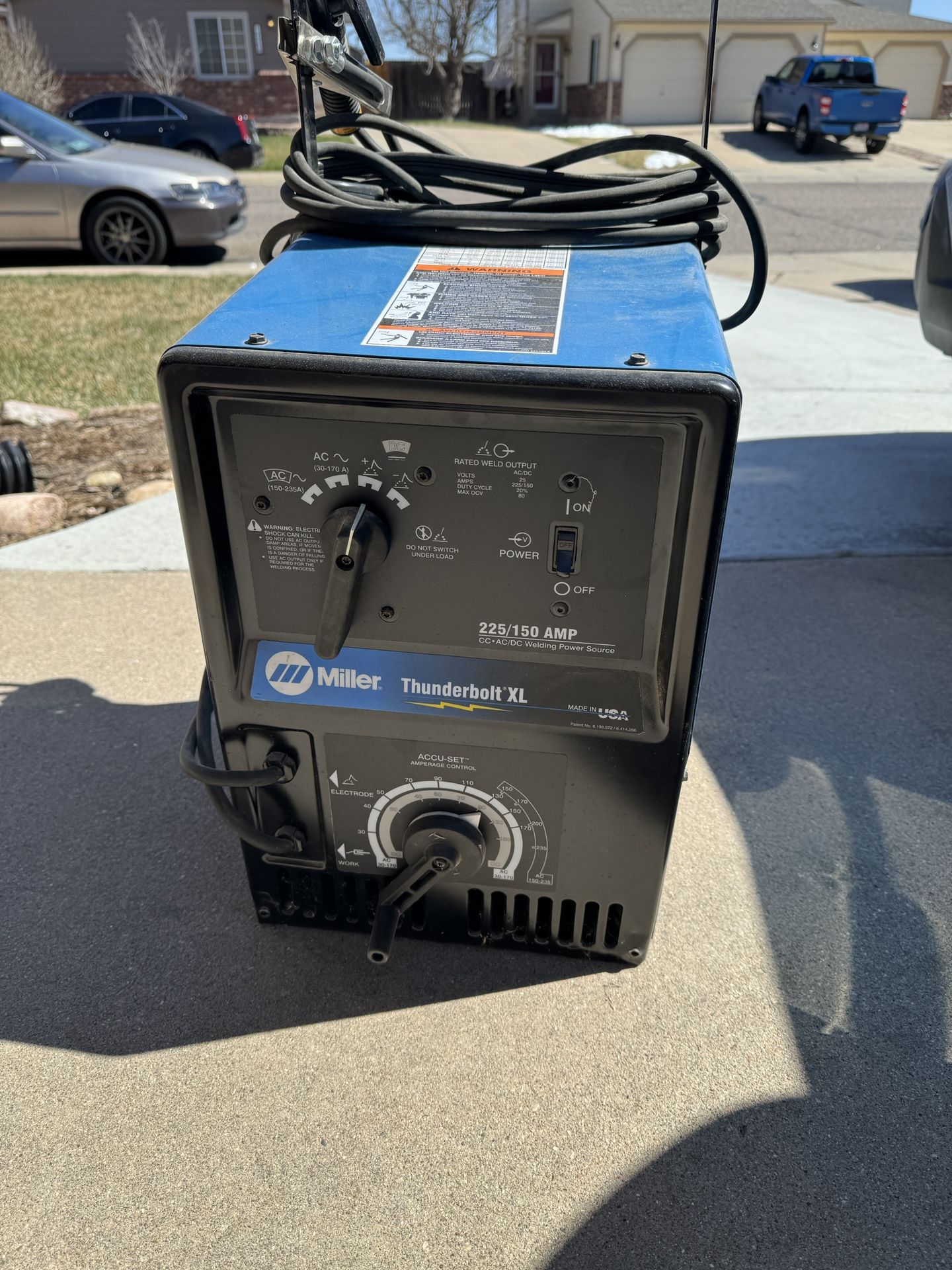 Miller Thunderbolt XL 225/150 AMP Stick Welder