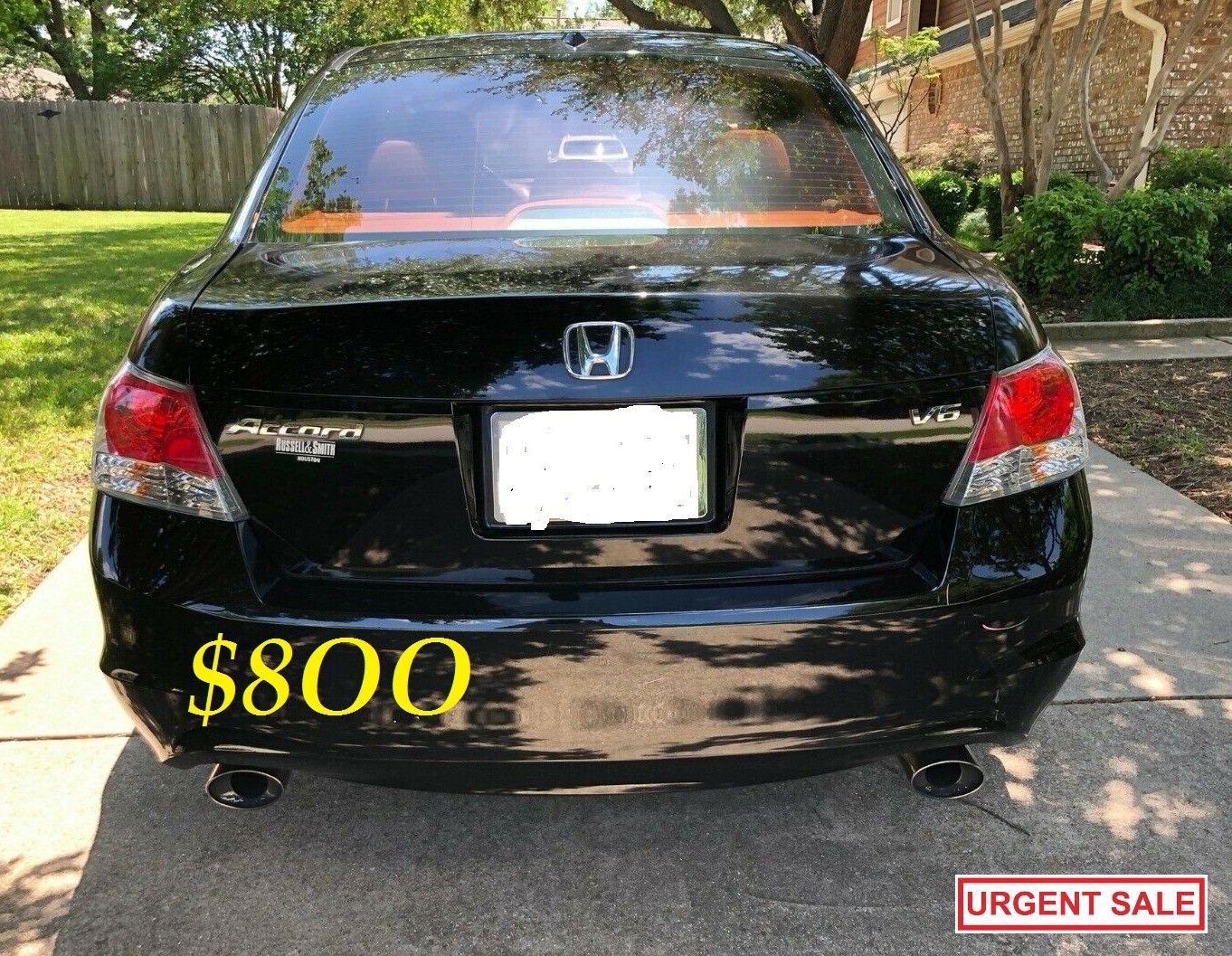 ๐ข๐ฒ8OO I'm selling urgent! 2OO9 Honda Accord Runs and drives great. Clean title in hand! Mechanically perfect! very strong V6๐ข....