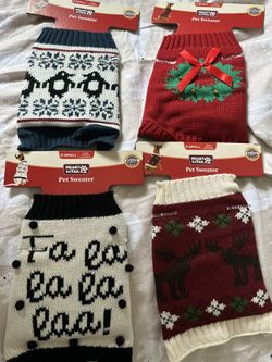 Christmas Dog Sweaters