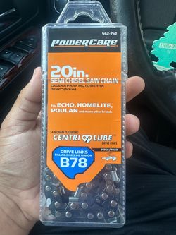 PowerCare 20in Semi Chisel Saw Chain B78