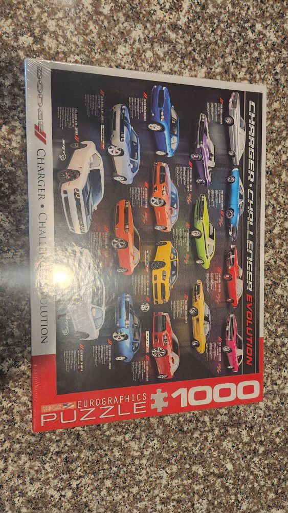 Dodge Evolution 1000 piece puzzle