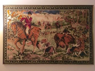 TAPESTRY - ENGLISH HUNT