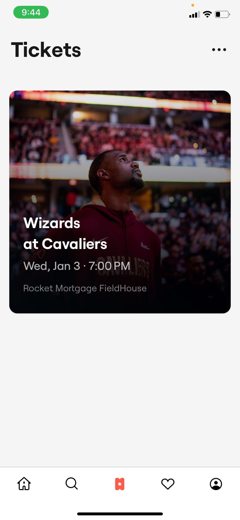 Cavs Tickets
