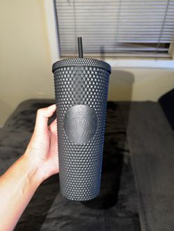 Starbucks Matte Black Studded Tumbler