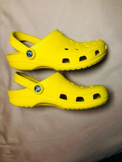 Crocs Classic Clogs Yellow 8W