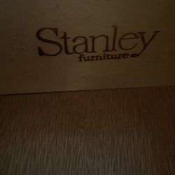 Desk and nightstand