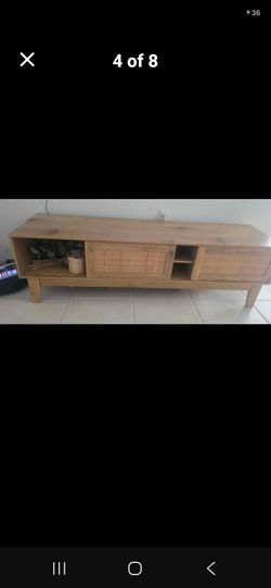 Mid century tv console