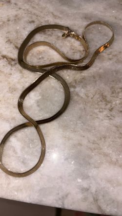 Herringbone Necklace