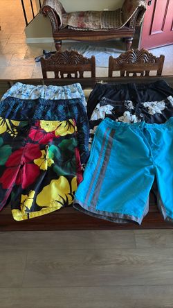 6 sun & swim shorts Sz36